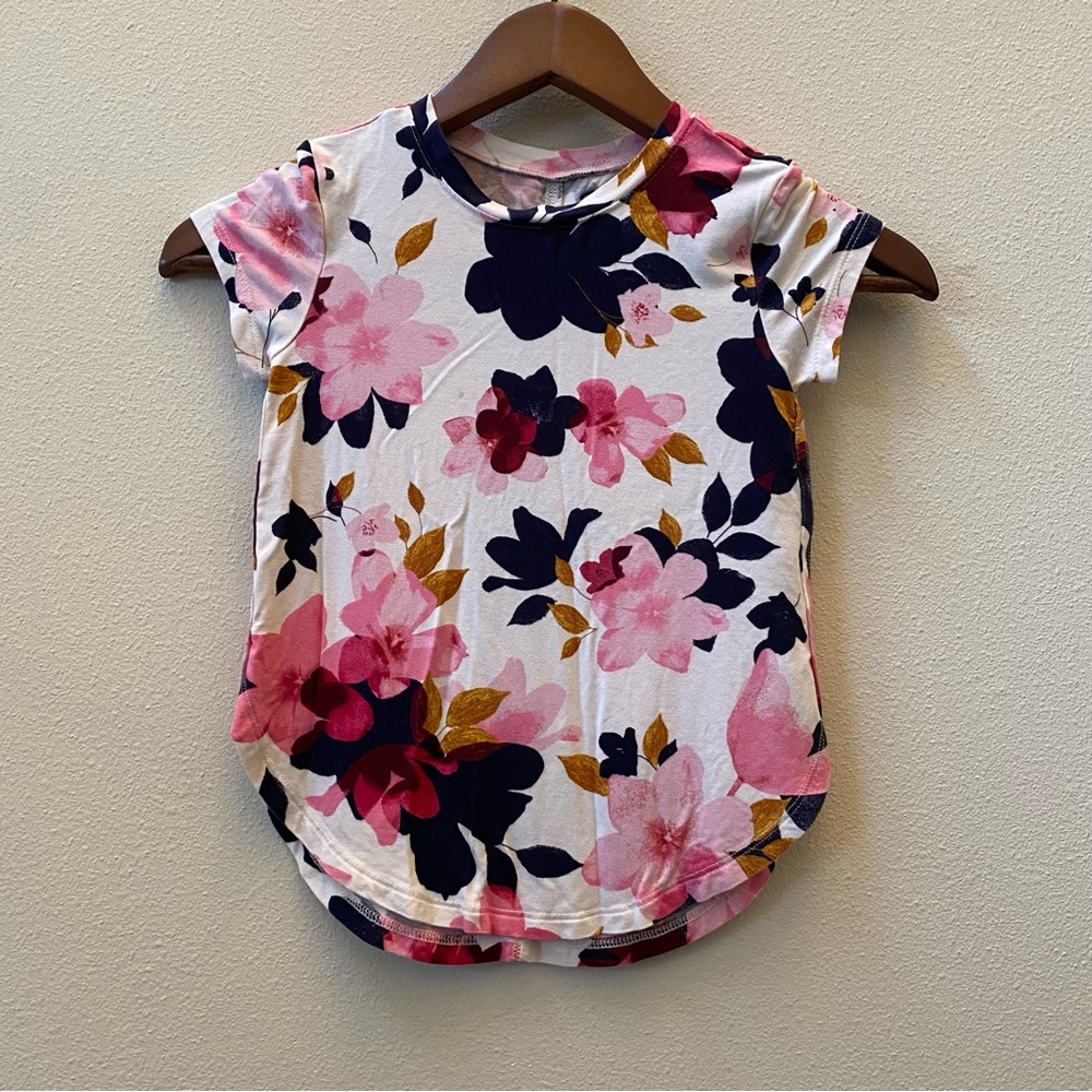Pre-Loved Old Navy Rose Noir T-Shirt Sz 5T